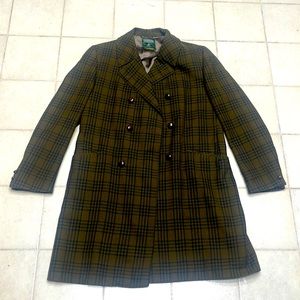 Vintage Plaid Worsted Wool Jacket | 1970’s | Plaid